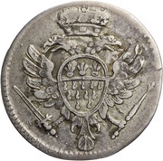 4 Heller Silver pattern strike obverse image