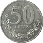 50 Lekë reverse image