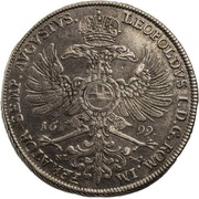 ½ Thaler, Germany, 1699 reverse image