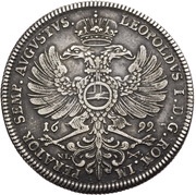 1 Thaler, Germany, 1699-1702 reverse image