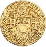 1 Goldgulden, Germany, 1527 reverse image