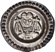 Denier Bracteate - Eberhard II of Waldburg, Germany, 1248-1274 reverse image