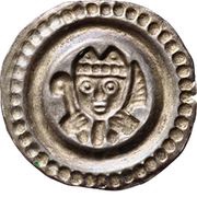 Denier Bracteate - Eberhard II of Waldburg-Thann, Germany, 1248-1274 reverse image