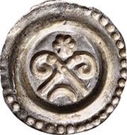 Denier Bracteate - Eberhard II of Waldburg-Thann, Germany, 1250-1270 reverse image