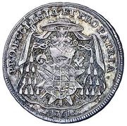 ¼ Thaler - Francis Conrad of Rodt, Germany, 1761 reverse image