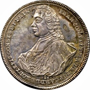 1 Conventionsthaler - Francis Conrad of Rodt obverse image