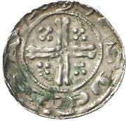 1 Pfennig - Hermann I of Holte, Germany, 1223-1253 reverse image