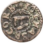 1 Pfennig - John Christoph of Brambach obverse image