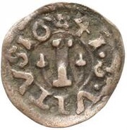 1 Pfennig - Arnold of Waldois, Germany, 1641-1642 reverse image