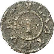 1 Pfennig - Arnold of Waldois, Germany, 1648 reverse image