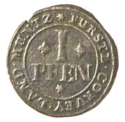 1 Pfennig - Florenz of Welden, Germany, 1704 reverse image