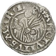 1 Körtling - Kaspar I of Hörsel, Germany, 1547-1554 reverse image