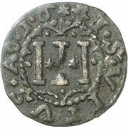 3 Pfennig - Arnold of Waldois, Germany, 1641-1642 reverse image