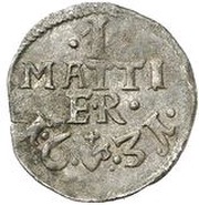 1 Mattier - John Christoph of Brambach, Germany, 1631-1632 reverse image