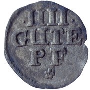 4 Pfennig - Christoph of Bellinghausen, Germany, 1683 reverse image