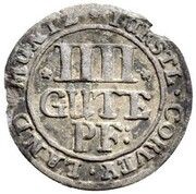 4 Pfennig - Florenz of Welden, Germany, 1703 reverse image
