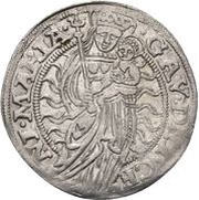 1 Mariengroschen - Francis of Ketteler, Germany, 1542-1544 reverse image