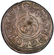 1 Groschen - Theodoric IV of Behringhausen, Germany, 1613-1616 reverse image