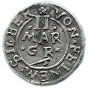 2 Mariengroschen - Arnold of Waldois, Germany, 1649-1655 reverse image