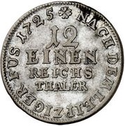 1⁄12 Thaler - Charles of Blittersdorf, Germany, 1725 reverse image