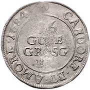 16 Gute Groschen - Christoph of Bellinghausen, Germany, 1684 reverse image
