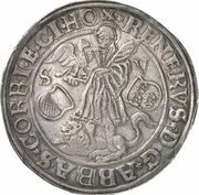 1 Thaler - Reinhard II of Buchholz obverse image