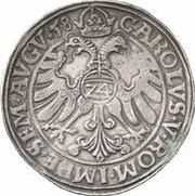 1 Thaler - Reinhard II of Buchholz, Germany, 1558 reverse image
