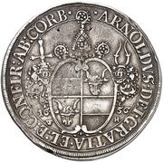 1 Thaler - Arnold of Waldois obverse image