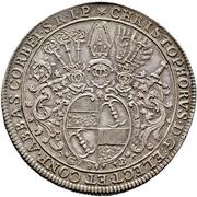 1 Thaler - Christoph of Bellinghausen obverse image
