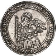 1 Thaler - Christoph of Bellinghausen, Germany, 1686 reverse image