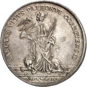 1 Thaler - Charles of Blittersdorf, Germany, 1723 reverse image