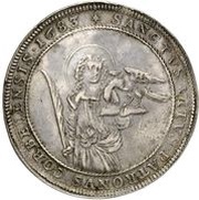2 Thalers - Christoph of Bellinghausen, Germany, 1683 reverse image