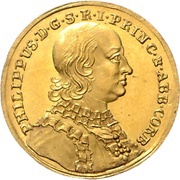 1 Ducat - Philip of Spiegel zum Desenberg obverse image