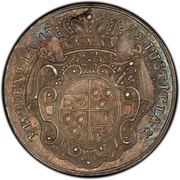 1 Ducat - Philip of Spiegel zum Desenberg Silver pattern, Germany, 1759 reverse image