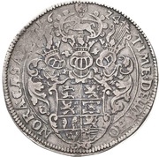 1 Thaler - Julius Ernest, Germany, 1624 reverse image