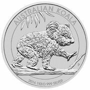 30 Dollars - Elizabeth II 4th Portrait - Koala - Silver Proof Coin, Australia, 2016 reverse image