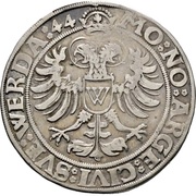½ Thaler obverse image