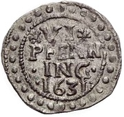 6 Pfennig, Germany, 1631 reverse image