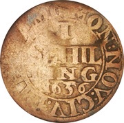 1 Schilling, Germany, 1641-1656 reverse image