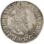1 Thaler, Germany, 1553-1555 reverse image