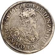 1 Thaler, Germany, 1657 reverse image
