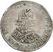 1 Thaler, Germany, 1660-1668 reverse image