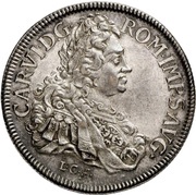 1 Thaler, Germany, 1717 reverse image