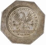 2 Thalers Klippe, Germany, 1742 reverse image