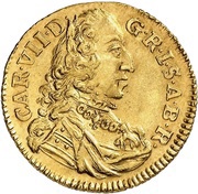 1 Ducat, Germany, 1742 reverse image