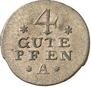 4 Pfennig - Frederick II, Germany, 1764-1766 reverse image