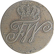¼ Stuber - Frederick William II obverse image