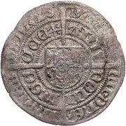 2 Krummsteert - Edzard I, Germany, 1504 reverse image