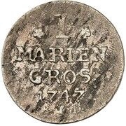 1 Mariengroschen - Frederick II, Germany, 1747-1748 reverse image