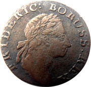 1 Stüber - Frederick II obverse image